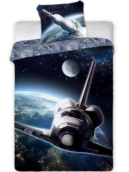 Bavlnené Obliečky Kozmos 04 Space Shuttle
