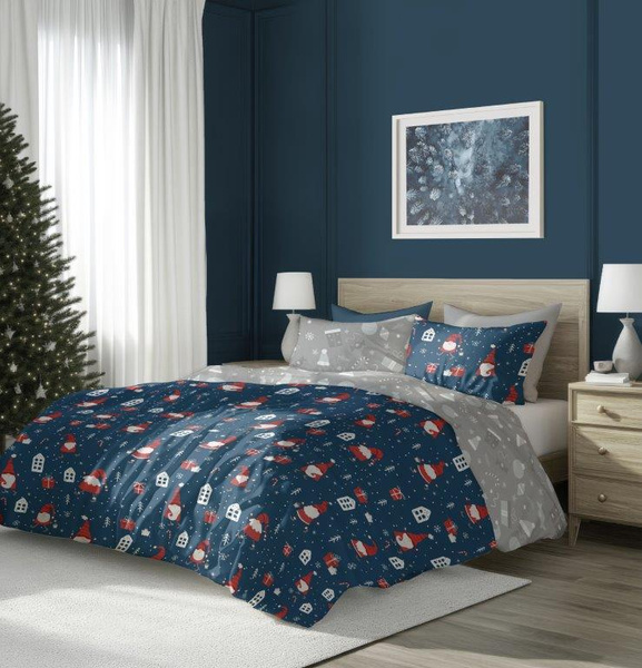 Bavlnené Posteľné Súpravy 220x200+ 2x70x80 Scandic 081