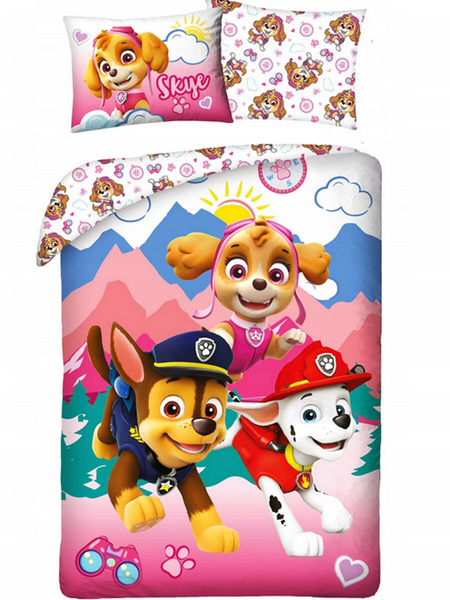 Bavlnené Obliečky Tlapková Patrola PAW-549BL