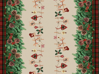 PVC Obrusy s Textilným Podkladom 140 Evolution BN M-82005A