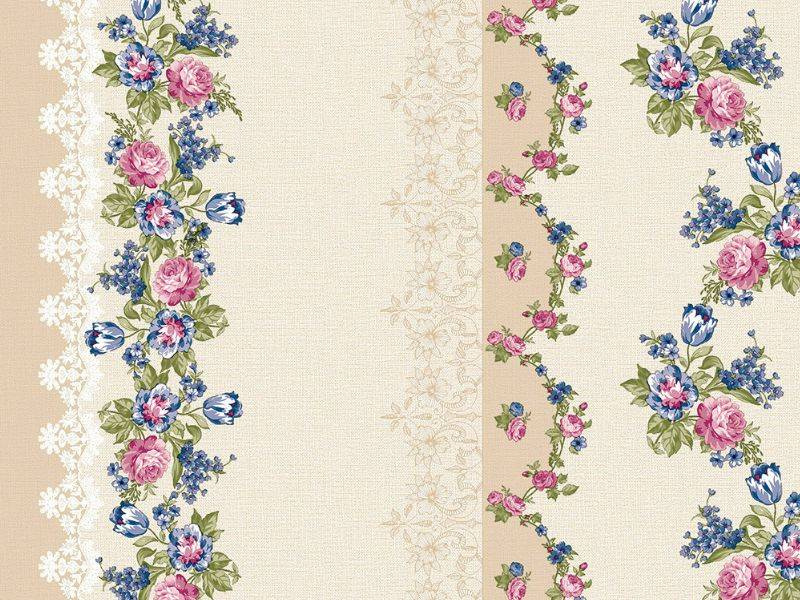 PVC Obrusy s Textilným Podkladom 140 Classico M-6510-1