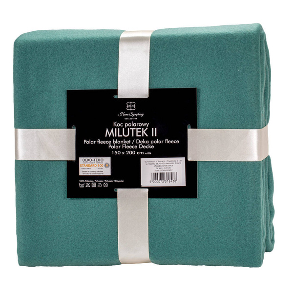 Fleecová Deka Milutek 150x200 Pastelovo Zelená