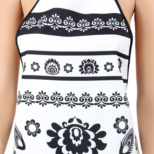 Kuchyňská Zástěra a 2 Kuchynské Rukavice s Magnetom Folk II 2267C SADA