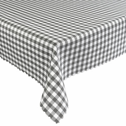 Obrusy s Nešpinivou Úpravou Alice Káro Hnedý