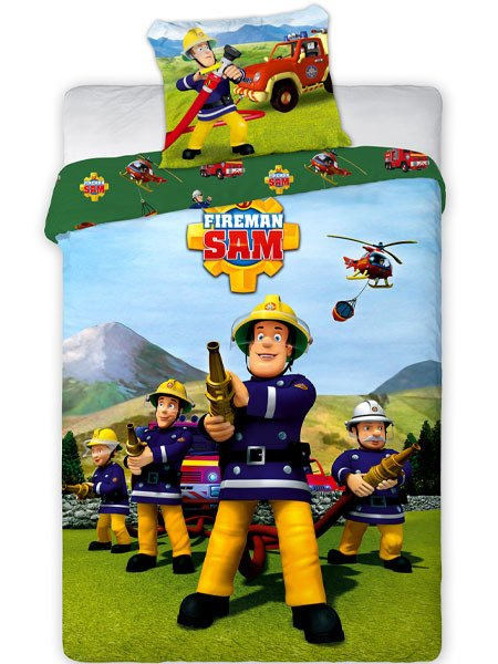 Detské Obliečky Požiarnik Sam 029