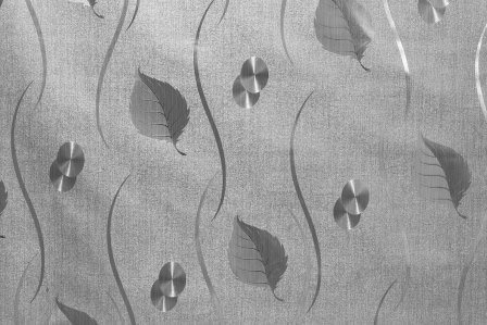 PVC Obrusy s Textilným Podkladom 3D Metallico T-6154C Silver v Rolkách 