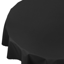 Vonkajší Vodeodolný polyesterový záhradný obrus Zltá Okrúhly 5885