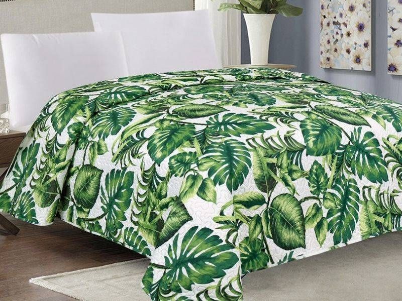 Prehozy na Posteľ TAVIRA J-2491 Jungle Bez Vankúšov 220x240
