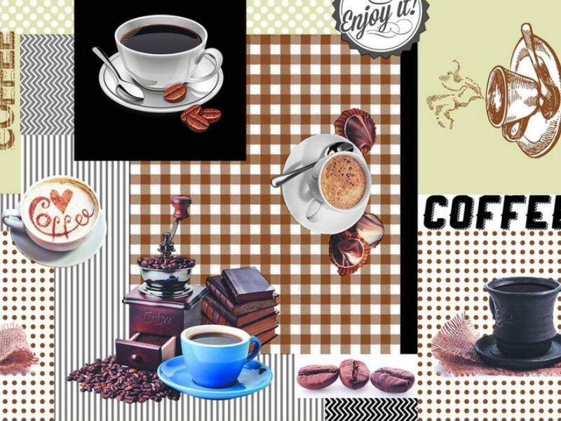 PVC Obrusy s Textilným Podkladom 140 Classico WF-4867B