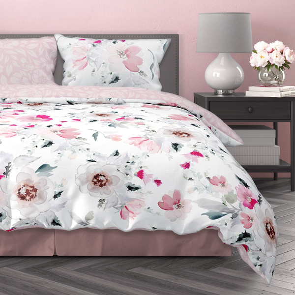 Posteľná súprava z bavlneného saténu 140x200+70x90 Milagro Verde 003