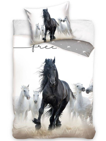 Bavlnené Obliečky Mustang Kone NL201110