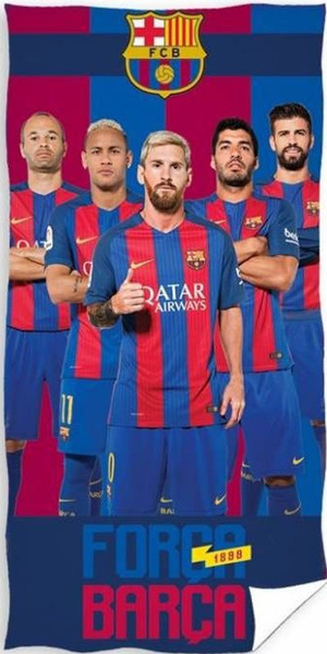 Osuška FC Barcelona Team FCB161039 75x150 cm