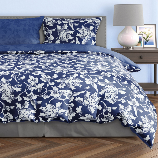 Posteľná súprava z bavlneného saténu 160x200+ 2x70x80 Milagro Verde 026