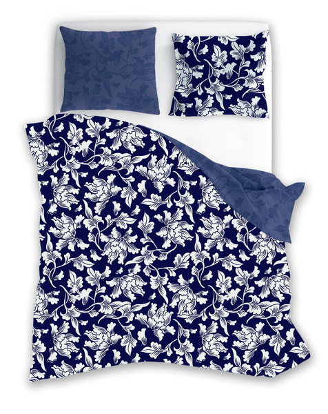 Posteľná súprava z bavlneného saténu 220x200+ 2x70x80 Milagro Verde 026