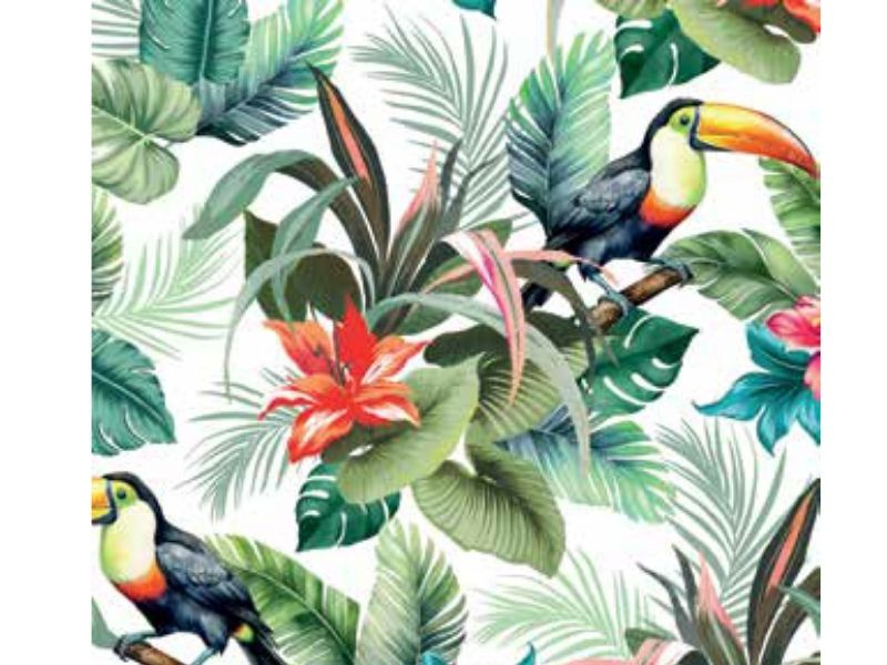 PVC Obrusy s Textilným Podkladom Fantastik 8303-1