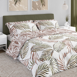 Posteľná súprava z bavlneného saténu 220x200+ 2x70x80 Boho 002