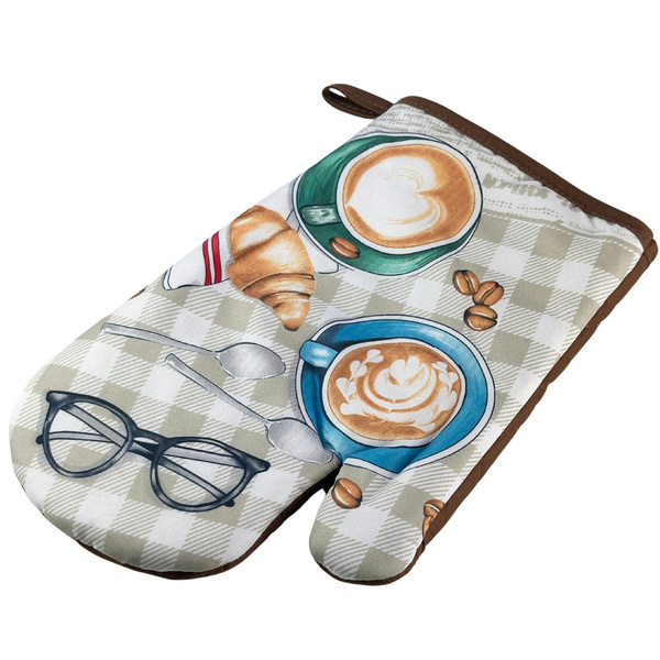 Kuchynské Rukavice s Magnetom Cappuccino II F22A257-B