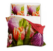 Bavlnené Posteľné Súpravy Flori 3D WZ005 Tulipán