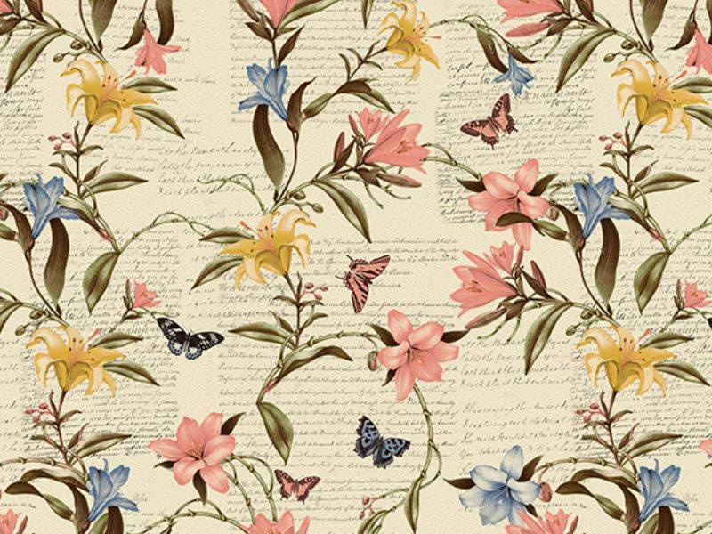 PVC Obrusy s Textilným Podkladom Florista 06241-02