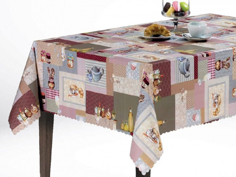 PVC Obrusy s Textilným Podkladom Florista 1193-00