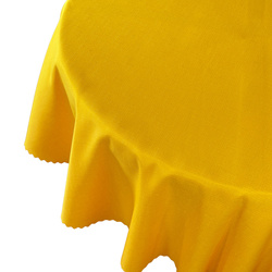 Obrusy s Nešpinivou Úpravou I Žltá Okrúhly