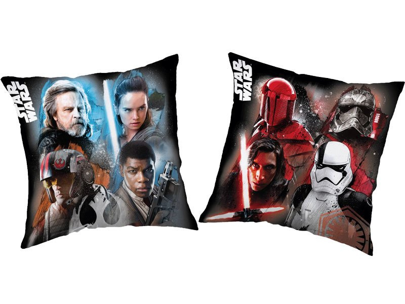 Vankúšik Star Wars Light/Dark 40x40 cm