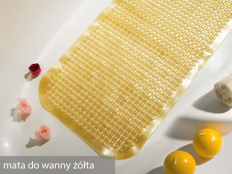 Protišmykové Vaňové Rohože Ramsi Žltá