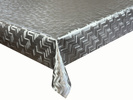 PVC Obrusy s Textilným Podkladom 3D Metallico T-7158C v Rolkách