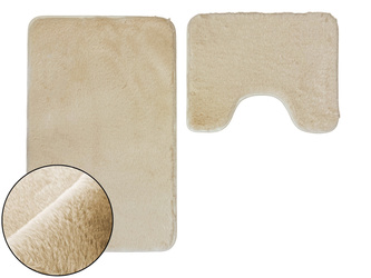 Kúpeľňové Koberčeky Lombok II Ecru- 2 ks