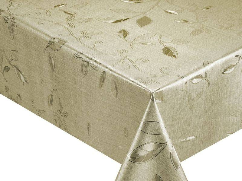 PVC Obrusy s Textilným Podkladom 3D Metallico T-8016G v Rolkách 