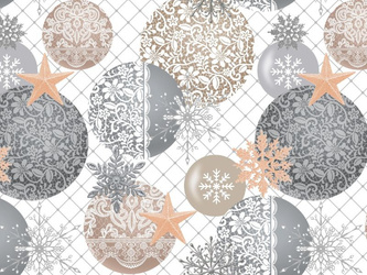 PVC Obrusy s Textilným Podkladom 140 Evolution BN WF-7053B