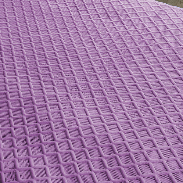 Obojstranné Prehozy Parla 3D Fialová Bez Vankúšov 180x220