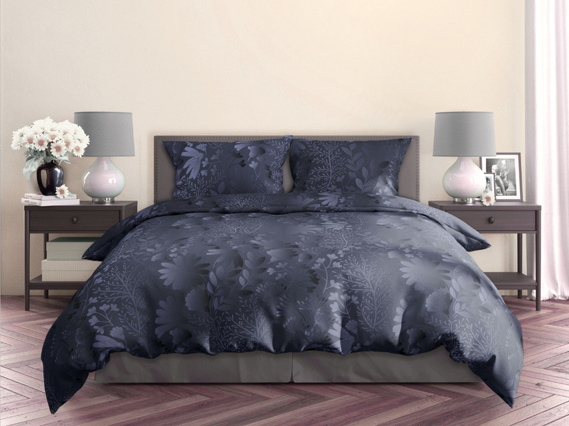 Posteľná súprava z bavlneného saténu 160x200+ 2x70x80 Milagro Verde 016