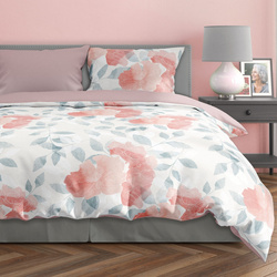 Posteľná súprava z bavlneného saténu 160x200+ 2x70x80 Milagro Verde 028