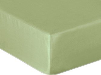 Bavlnené Prestieradlo Saténové s Gumičkou OLIVE