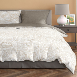 Posteľná súprava z bavlneného saténu 220x200+ 2x70x80 Milagro Verde 028