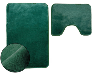 Kúpeľňové Koberčeky Lombok II zelená- 2 ks