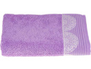 Bavlnené Uteráky a Osušky Lucira Fialový Levanduľová
