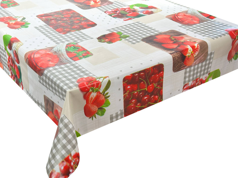 PVC Obrusy s Textilným Podkladom 140 Classico J-6286-1