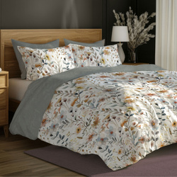 Posteľná súprava z bavlneného saténu 220x200+ 2x70x80 Boho 006