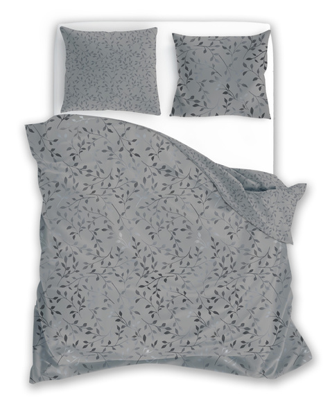 Posteľná súprava z bavlneného saténu 160x200+ 2x70x80 Milagro Verde 025