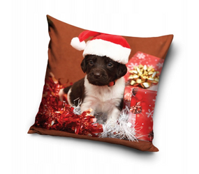 Dekoratívne Vianočné obliečky na Vankúše Vianočné Santa PNL237037 40x40 cm