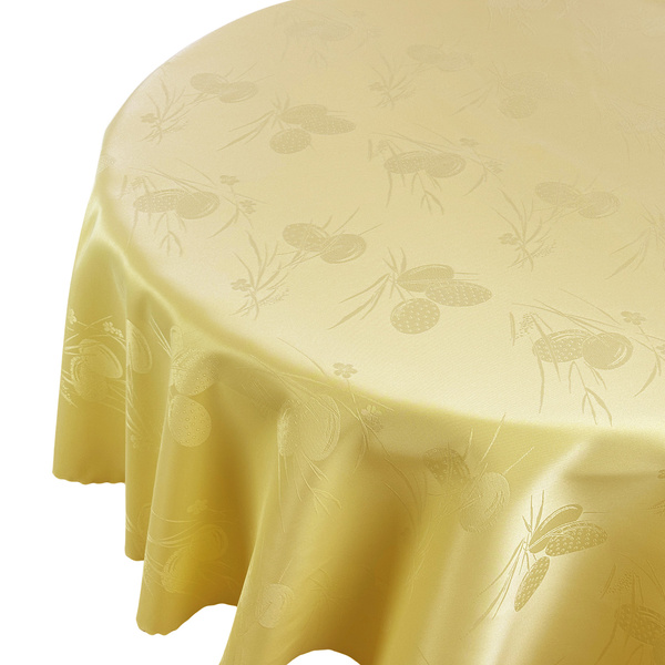 Obrusy s Nešpinivou Úpravou Veľkonočný Z-2560 Veľkonočné Vajíčko okrúhly 