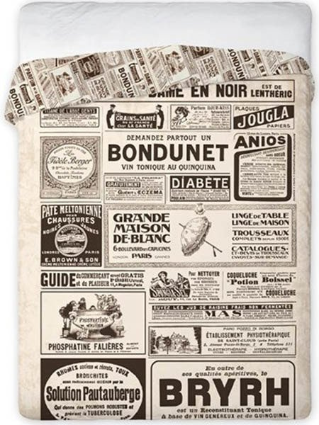 Prehozy na Posteľ Mladostu Noviny 160x200 cm