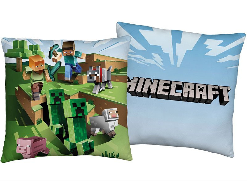 Vankúšik Minecraft MNC-142C 40x40 cm