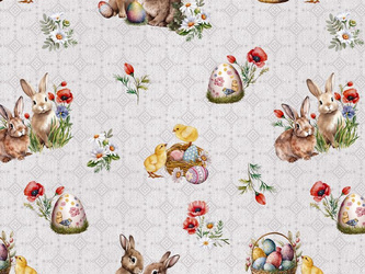 PVC Obrusy s Textilným Podkladom Florista WL 01747-05