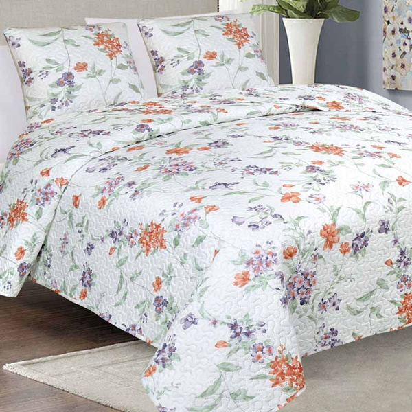 Prehozy na Posteľ TAVIRA BJ-074 Violet 220x240+2x40x40