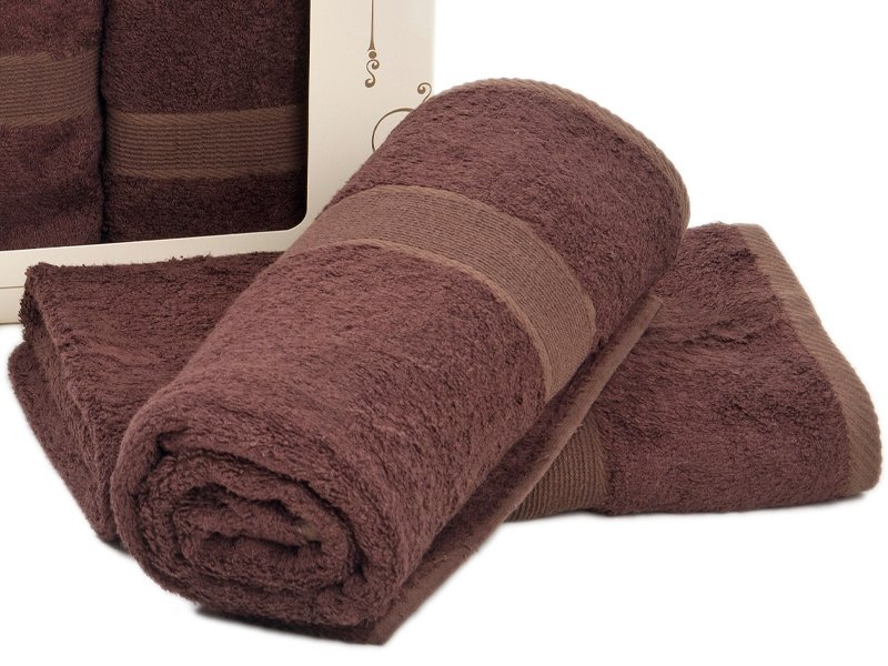 Uteráky a Osušky Bamboo Soft Hnedý 590 gsm