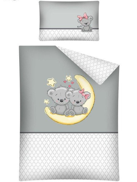 Detské Obliečky 100x135+40x60 MedvedeTeddy Bears 2664A