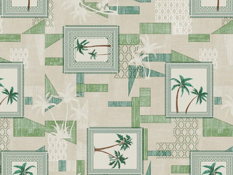 PVC Obrusy s Textilným Podkladom Fantastik 1234-1